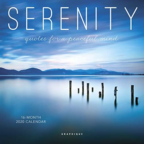 Serenity 2020 Mini Wall Calendar