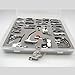 # CY-032+CY-7300L+BN Presser Foot Set（in Total 34 pcs) for BERNINA New Style Aurora Artista Activa