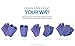 NatraCure Moisturizing Gel Booties and Gloves Set - (for Dry Skin, Dry Hands, feet, Cracked Heels, cuticles, Rough Skin, Dead Skin, use with Your Favorite lotions) - 155/175-LAV/RET - Color: Lavender
