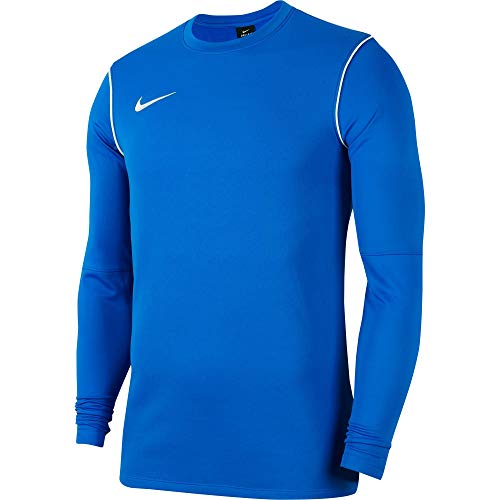 Nike BV6901 Y NK Dry PARK20 Crew Top Sweatshirt Boys Royal Blue/White/White S