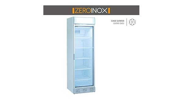 ZeroInox Nevera Vitrina bibibibite - Refrigeración estática con ...