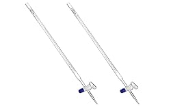 QWORK 25mL Class A Borosilicate Burette with Glass