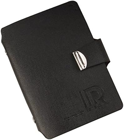 Kobest Genuine leather 100% handmade business card holder, credit card holder with 20 Card Slots