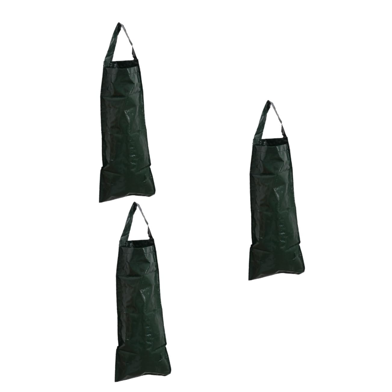 SUPVOX 3 pcs Vertical Planting Bag Multi Hole Hanging Grow Bag for Gardening Container for Vegetables Flowers Versatile Wall Mounted Planter