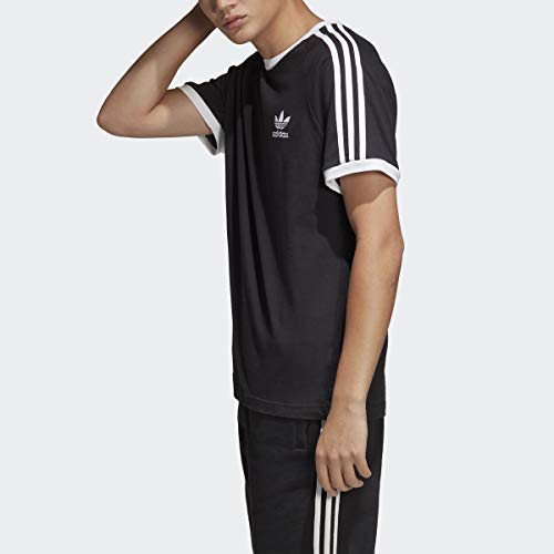 adidas Originals Men's 3-Stripes Tee,  Black, X-Large