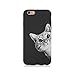 iphone 6s case, shockproof, scratch, protective cover, iphone 6 / 6s 4.7in, art, cats, stylish, cover case (Black line005)