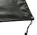 RZMAYIS Waterproof Electric Tongue Jack Cover, Black PU Materials Universal Trailer RV Jack Protective Cover Large Size 14.5