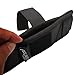 LINIXU TIMEBONA Ambidextrous Flat Belt/Belt Slide Holster Black Nylon