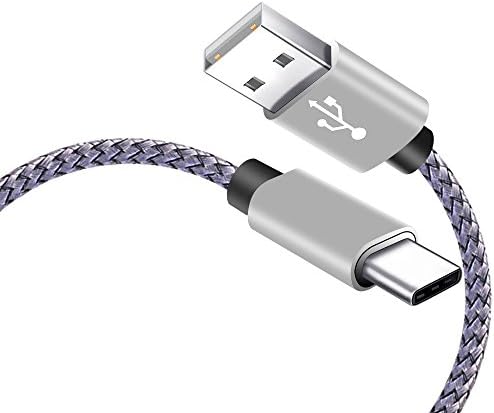 AOKER USB Type C Cable, 2Pack 10ft Nylon Braided USB Type A to C Fast Charger Cord for Samsung Galaxy Note 8 S8 plus,Google Pixel 2 XL,Moto Z Z2,LG V30 G5 G6 V20 Nintendo Switch More (2Pack 10ft)