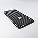 AlienJacket - iPhone X iPhone 10 3M Vinyl Textured Skin Wrap (Carbon Fiber - Black)