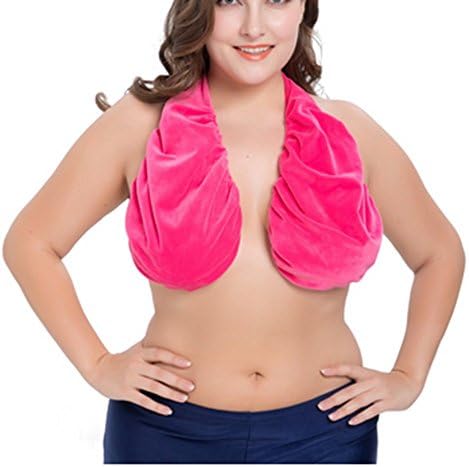 LyonsBlue Breastfeeding Ta-Ta Towel Multiple Colors Dripping Absorb Women Towel Underwear (Medium, Pink)