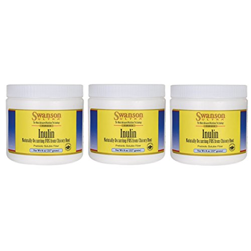 Swanson Inulin Powder 8 oz (227 g) Pwdr 3 Pack