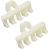 MOPFOL 2Pcs Badminton Racket Load Spreader &ndash; Racket High Pounds Load Adapter Protector Stringing Tool for Stringing Machines,PVC Material 35x20mm