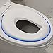 Magic Baby Potty Training Seat for Oval and Round Toilets | Easy Clean | Splash Guard | Wall Hanging Hook | Compact Storage Design | Suits Boys and Girls