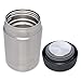 LunchBots Thermal 12 oz Triple Insulated Food Container - Hot 6 Hours or Cold 12 Hours - Leak Proof Thermos Soup Jar - All Stainless Interior - Black