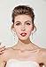 SBLING Platinum-Plated Color Change Multi-Teardrop Earrings Made with Aurora Borealis Austrian Crystals (5.0 cttw)