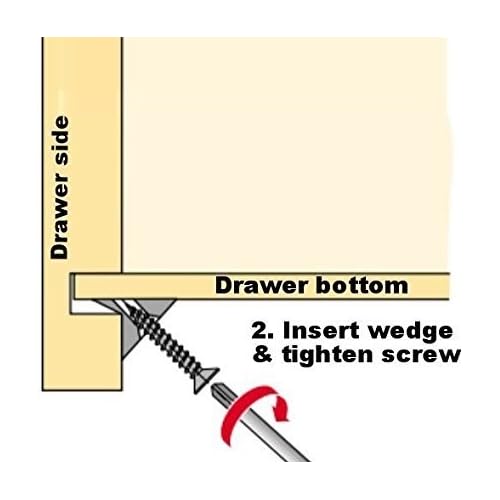 Furnica 10x Home Fittings Furniture Drawer Bottom Sagging Repair