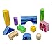 Verdes Toys Soft Foam Wood-Look Building Blocks (Pack of 100)