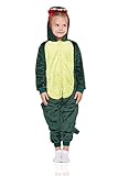 Nbl Kids Dinosaur Kigurumi Animal Pajamas Onesie Plush Onsie Dragon Cosplay Costume