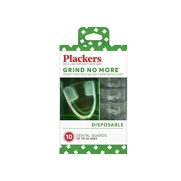 Plackers Grind No More Dental Night Guard for Teeth Grinding, 14 Count