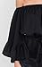 Relipop Women's Off Shoulder Tops Long Sleeve Shirt Strapless Casual Blouses (Large, Black)
