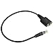 SuperWhole Headset Cable 2 X 3.5mm to RJ9 Jack Adapter Convertor PC Headset Telephone Using