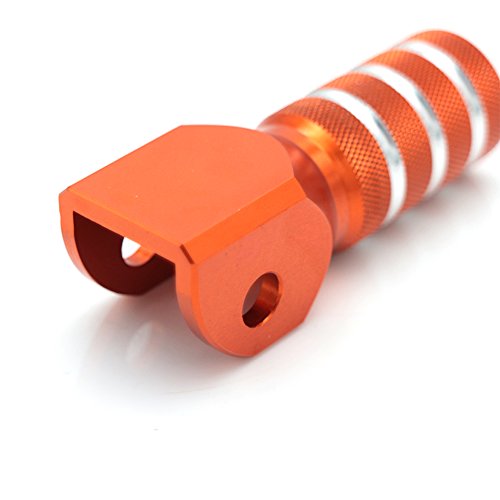 Motorcycle Rear Brake Pedal Step Plate Tip Gear Shifter Shift Lever For KTM 125 - 530 950 ADVENTURE 690 SMC SX XC XCF XCW EXC (orange)