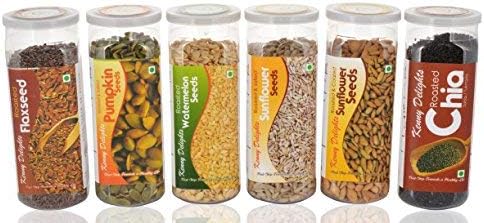 Kenny Delights Roasted Seeds Combo, 150g (Pack of 6)