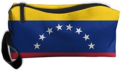 Cosmetic Bag Flag Of Venezuela Toiletry Bag Portable Makeup Pouch Travel Hanging Organizer Bag Storage Bag