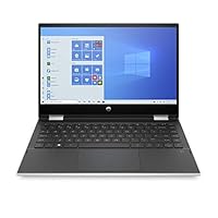 HP Pavilion x360 Convertible 14-inch Laptop, 11th Generation Intel Core i5-1135G7 processor, Intel Iris Xe Graphics, 8GB RAM, 256 GB SSD, Windows 11 Home (14-dw1025nr, Natural silver)