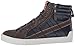 Diesel Men's D-Velows D-String Plus Mid Sneaker, Blue iris/Anthracite, 9.5 M US