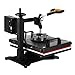 Mophorn Heat Press Machine 5 In 1 Combo Heat Presses Digital Control Heat Transfer Vinyl with Transfer Silicone and Cotton Pad for T-Shirt Mug Hat Plate (5 IN 1)