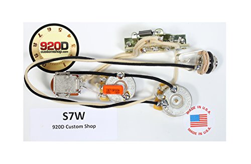920D Custom S7W Stratocaster 7-Way Wiring Harness Upgrade