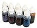 Alumilite Colorants Complete Set Of Nine (9) Liquid Pigment Dye
