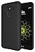 Diztronic LG G6 Case, Full Matte TPU Series - Slim-Fit Soft-Touch Thin & Flexible Phone Case for LG G6 - Black