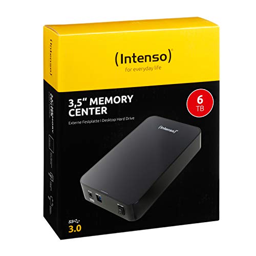 Intenso Memory 6TB Center externe harde schijf, 8,9 cm (3,5 inch), 5400 rpm, 32 MB cache, USB 3.0) zwart - Image 5