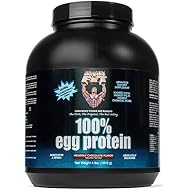Healthy 'N Fit 100% Egg Protein- Chocolate (4lb): 100% Egg White Protein. Zero Lactose, Zero Sugar.- Ultra Pure, Natural Egg Protein Isolate