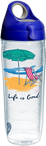 Tervis 1265879 Life Is Good-Beach Chair Insulated Tumbler wi