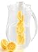 Fruit Infusion Pitcher - Shatter Proof Acrylic - 3 Quart - By Decodyne