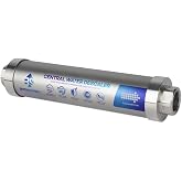 Briskspring Salt Free Water Descaler Whole House, Scale Water Softener System, &frac34;-Inch NPT Water Heater Descaler, Prevent Scale Built Up On Water Heaters, Smart Toilet &amp; Boilers, 10-Year Durability