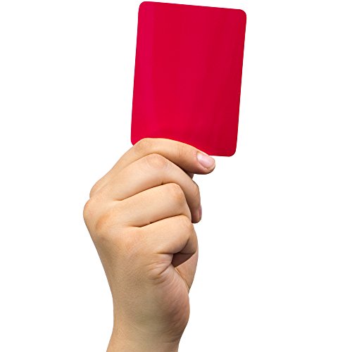 Deluxe Referee Warning Cards and Wallet Set - Great for Soccer and Other Sports!