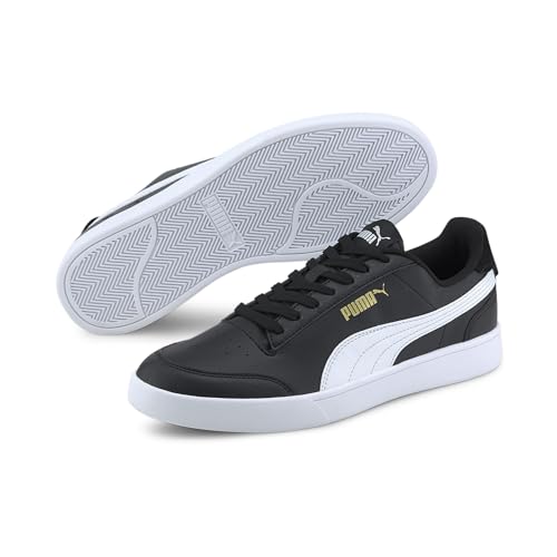 Unisex Shuffle Baskets, Puma Black Puma White Puma Team Gold, 42 EU