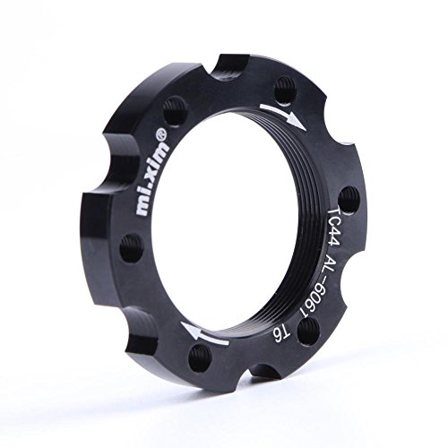 Domybest Bike Bicycle Freewheel Threaded Hubs Disk Disc Brake Rotor Flange Adapter