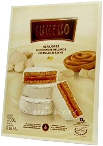 Alfajores Successo Alfajores Meringue Filled with Dulce de Leche 300 grs.