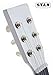 Star Kids Acoustic Toy Guitar 23 Inches Color White, MG50-WH