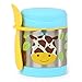 Skip Hop Insulated Food Jar: Stainless Steel Baby Food Container, Giraffe