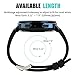 honecumi 20mm Universal Bands Compatible Samsung Gear Sport/Samsung Gear 2 Classic/Galaxy Watch 42mm/Garmi Vivoactive 3 Replacement Band Accessory for Men Women-Silicone Quick Release Wristband Strap