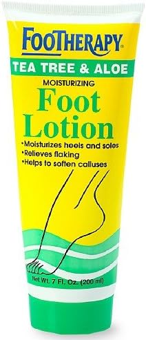 FOOTherapy Foot Lotion, Tea Tree & Aloe 7 oz (198 g)(pack of 3)