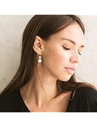 SPUNKYsoul Boho Disc - Pendientes ligeros para mujer (2 unidades)