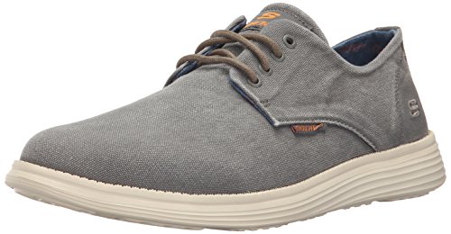 skechers status borges mens canvas shoes